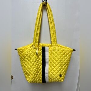 Excellent Condition|Oliver Thomas Yellow Quilted Tote